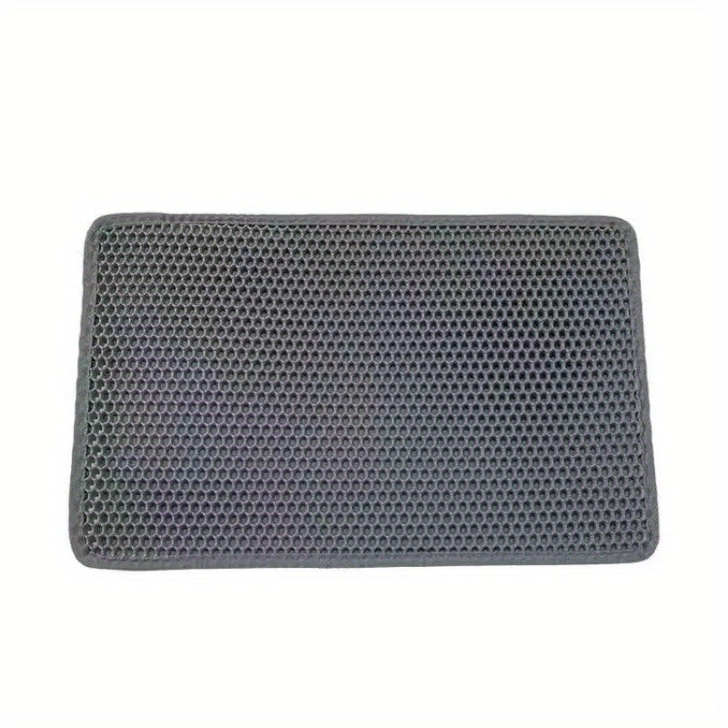 Pet Cat Litter Mat Double Layer Pet Mat Non-slip Sand Cat Pad Washable Bed Mat Clean Pad