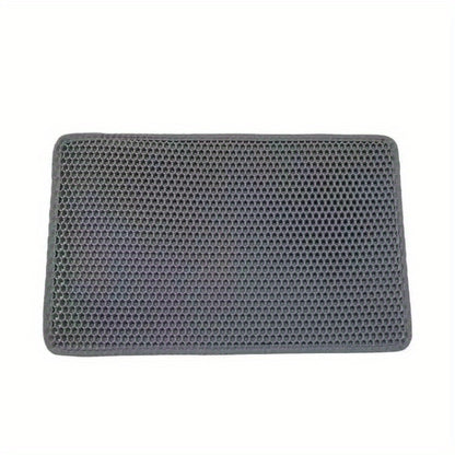 Pet Cat Litter Mat Double Layer Pet Mat Non-slip Sand Cat Pad Washable Bed Mat Clean Pad