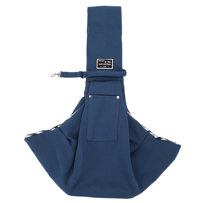 1 PC hands free pet travel easier: soft punching bag dog harness, let go out without pressure!