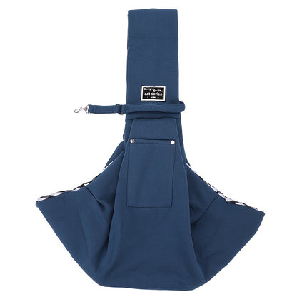 1 PC hands free pet travel easier: soft punching bag dog harness, let go out without pressure!