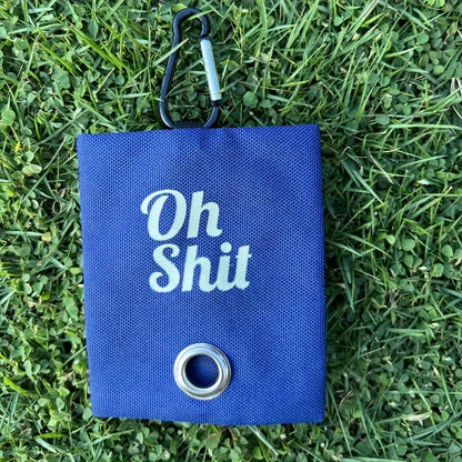Pet Cleaning Supplies, Canvas Pet Garbage Bag Holder Poop Bag Dispenser Portable Dog Waste Bag Holder With Carabiner