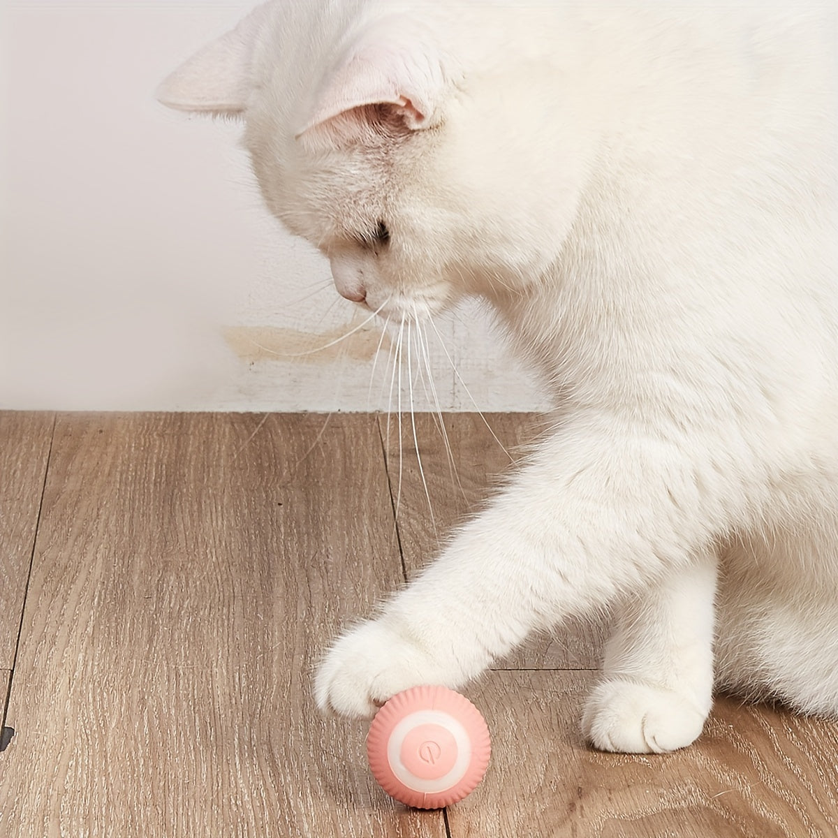 1pc Smart Cat Toys Automatic Rolling Ball Electric Cat Toys Interactive For Cats Training Self-moving Kitten Toys Pet Accessories