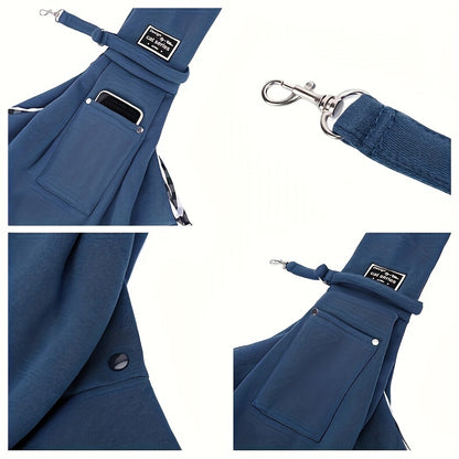1 PC hands free pet travel easier: soft punching bag dog harness, let go out without pressure!