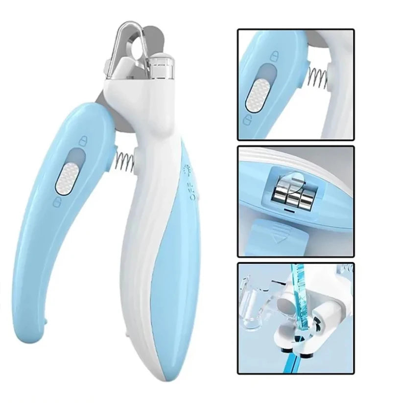 Pet Nail Clippers Dog Cat Nail Trimmer Labor-Saving Pet Claw Grooming Scissors for Dogs Cats Small Animals Paw Nail Trimmer