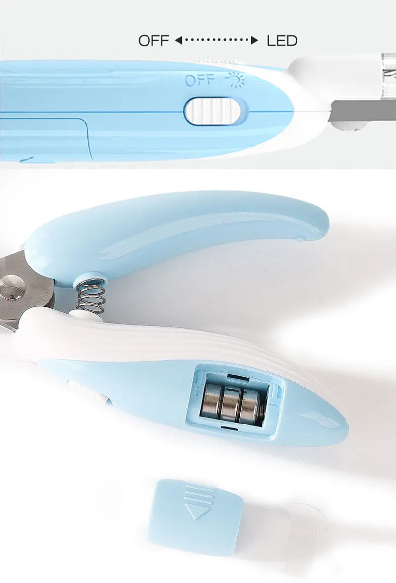 Pet Nail Clippers Dog Cat Nail Trimmer Labor-Saving Pet Claw Grooming Scissors for Dogs Cats Small Animals Paw Nail Trimmer