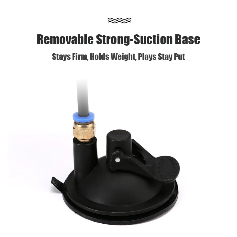 85cm Cat Teaser Wand Interactive Boredom Relief Toy with Suction Cup And Changeable Feathers for Kittens And Cats