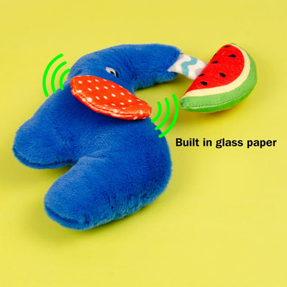 Squeaky Plush Dog Toy for Puppy Small Stuffed Puppy Chew Toys Cute Animal Series for Dogs and Cats Gift