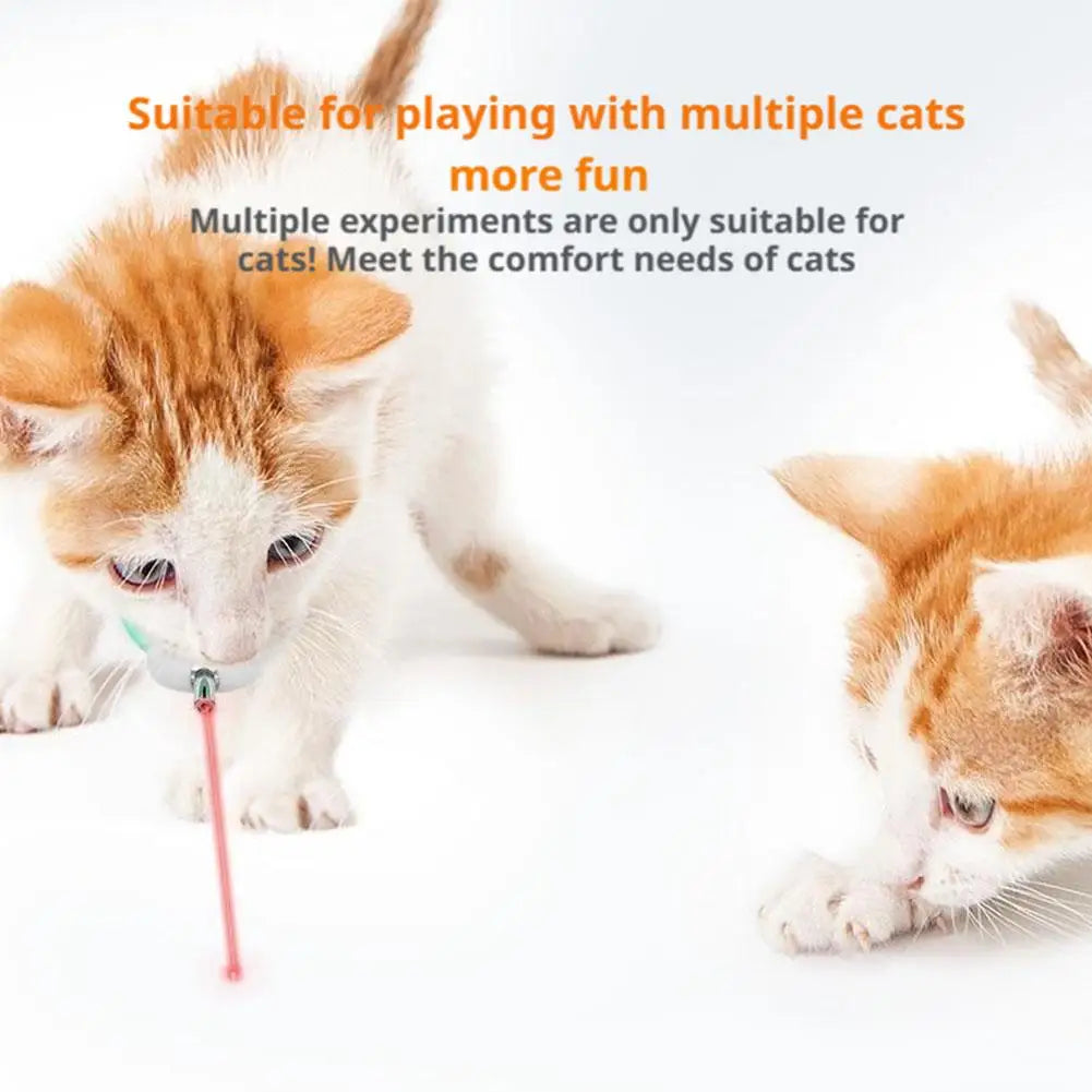 Laser Cat Teaser Collar Smart Cat Teaser Toy Pet Supplies Self-Entertainment Automatic Cat Teaser Toy Cat Teasing Artifact