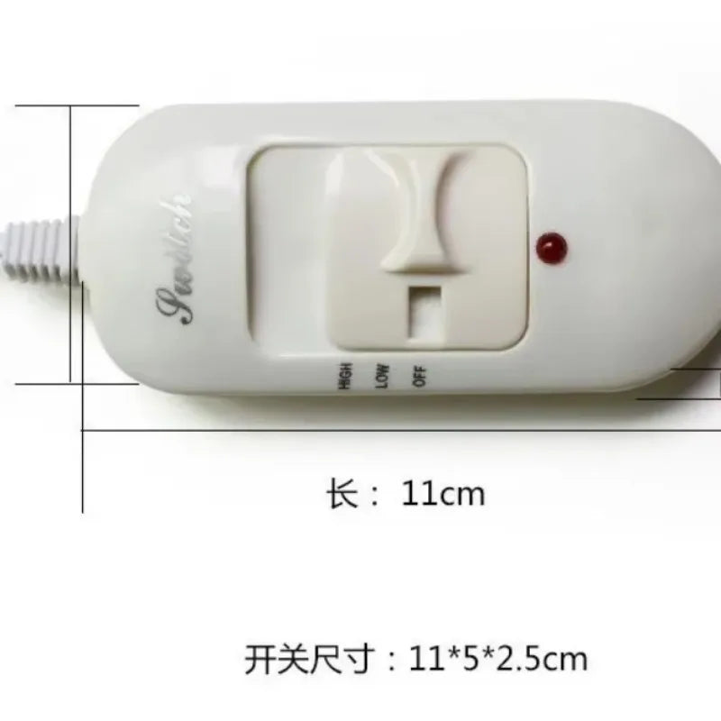 Colorful pet electric heating blanket waterproof, scratch-proof and leak-proof electric pet heating pad for dogs 220V