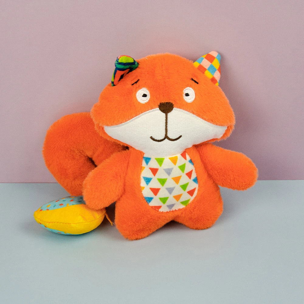 Squeaky Plush Dog Toy for Puppy Small Stuffed Puppy Chew Toys Cute Animal Series for Dogs and Cats Gift