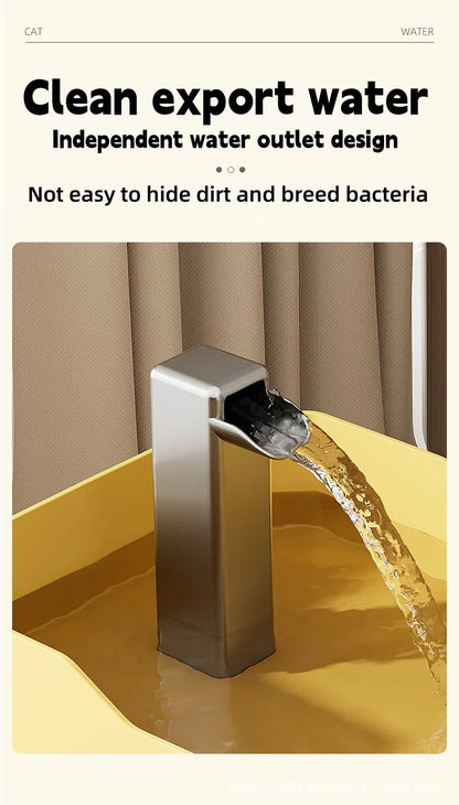 1.5L Cat Water Fountain Auto Filter Pet Water Dispenser USB Live Water Circulation Automatic Drinking Fountain for Cats and Pets