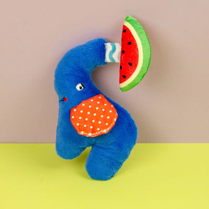Squeaky Plush Dog Toy for Puppy Small Stuffed Puppy Chew Toys Cute Animal Series for Dogs and Cats Gift