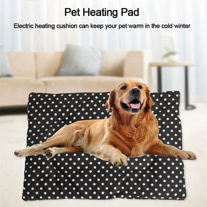 Pet Heating Pad Electric Blanket Dog And Cat Bed Mat Warming USB Blanket Washable Pad Warmer Soft Plush Winter Cat Puppy