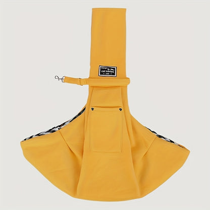 1 PC hands free pet travel easier: soft punching bag dog harness, let go out without pressure!
