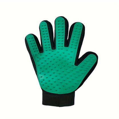 1pc Cat Handling Gloves, Cat Hair Removal Brush Pet Massaging Gloves Cat Bathing Grooming Gloves