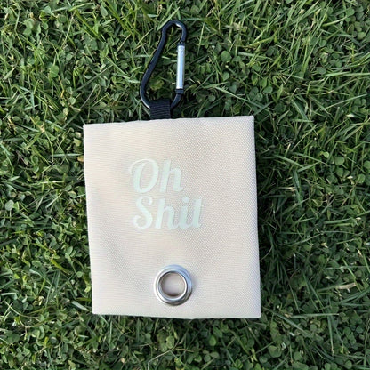 Pet Cleaning Supplies, Canvas Pet Garbage Bag Holder Poop Bag Dispenser Portable Dog Waste Bag Holder With Carabiner