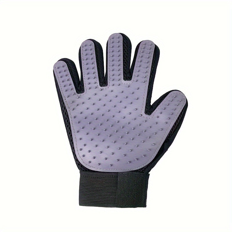 1pc Cat Handling Gloves, Cat Hair Removal Brush Pet Massaging Gloves Cat Bathing Grooming Gloves