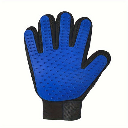 1pc Cat Handling Gloves, Cat Hair Removal Brush Pet Massaging Gloves Cat Bathing Grooming Gloves