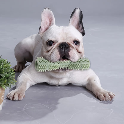 1/3pcs Durable Dog Chew Stick, Toothbrush For Tooth Cleaning And Massage - Soft Rubber Pet Toy