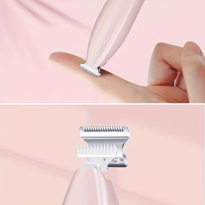 1pc Electric Pet Clipper With Wide Blade And No Battery, Suitable For Trimming Pet Foot Hair, Butt Hair, Eye Hair