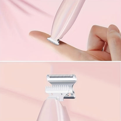 1pc Electric Pet Clipper With Wide Blade And No Battery, Suitable For Trimming Pet Foot Hair, Butt Hair, Eye Hair