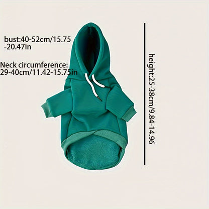New Dog Hoodie, Pet Sweatshirt With Pocket In The Back, For Small Dogs