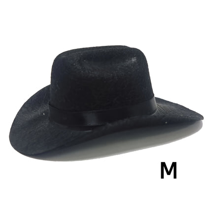 1pc Pet Cowboy Hat, Adjustable Tether Design, Polyester Material, Non-Textile Weaving, Suitable for Small to Medium Breeds - Ideal for Cosplay, Parties & Photo Props, Cowboy Accessories